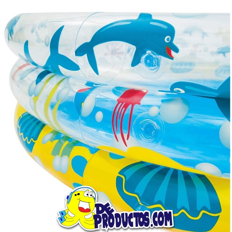 Piscina con aros westway